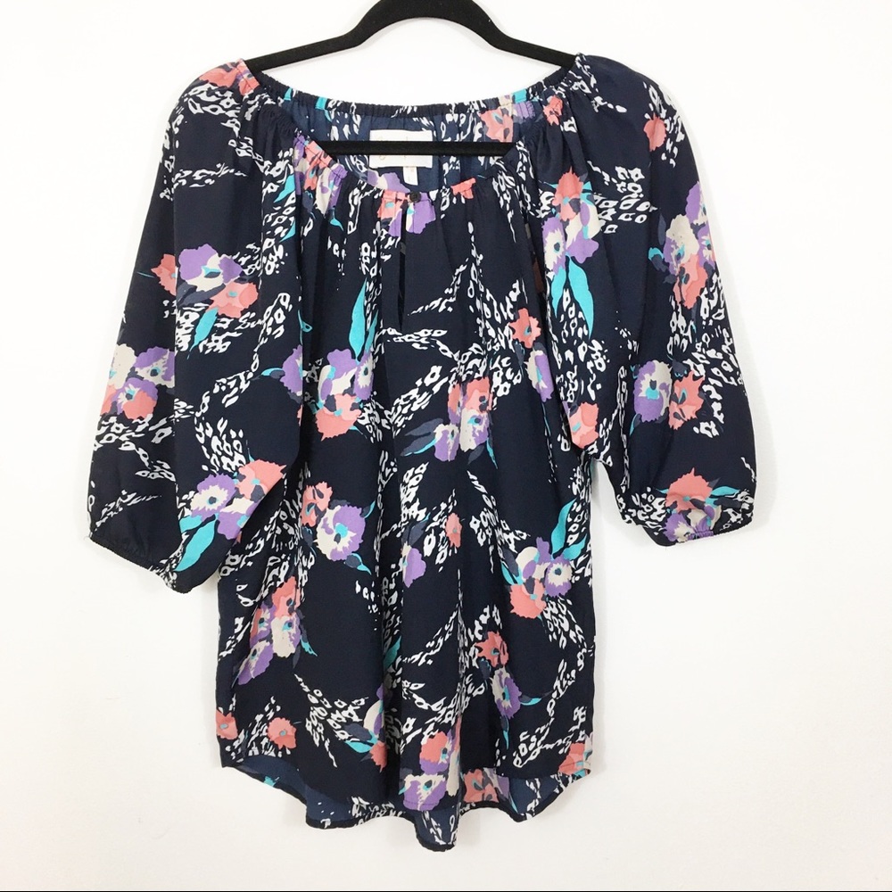 Yumi Kim Puff Sleeve Off Shoulder Blouse Size L